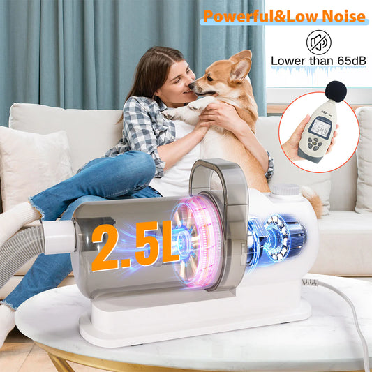 Pet Hair Grooming Vacuum