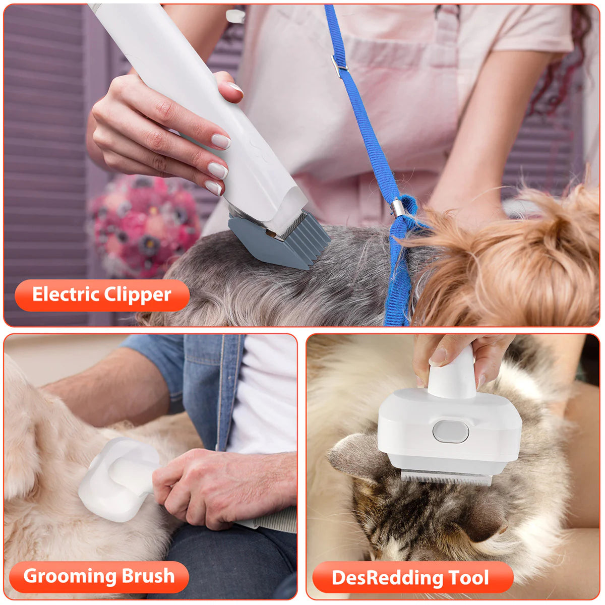 Pet Hair Grooming Vacuum